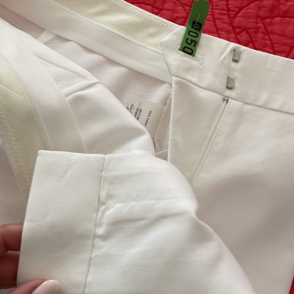 White JCrew Dress Pant - Picture 3 of 6